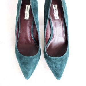 REPORT Signature Teal Suede High Heel Pumps- Sz 10